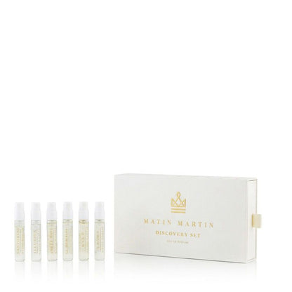 Matin Martin Discovery Set Eau de Parfum 6 x 2 ml Femme : Coffret Découverte de Parfums Élégants et Raffinés