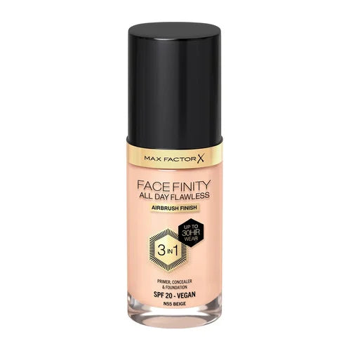 Max Factor Facefinity All Day Flawless fond de teint SPF 20 (N55 Beige) 30 ml