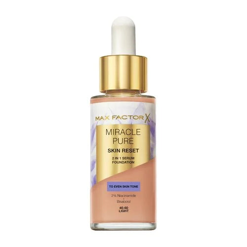 Max Factor Miracle Pure Skin Reset Fond de teint et sérum 2-en-1 (40-60 Light) 30ml