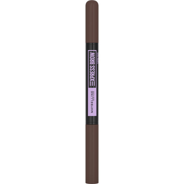 Maybelline Express Brow Satin Crayon et poudre à sourcils 2-en-1 (04 - Dark Brown)
