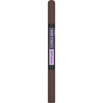 Maybelline Express Brow Satin Crayon et poudre à sourcils 2-en-1 (04 - Dark Brown)