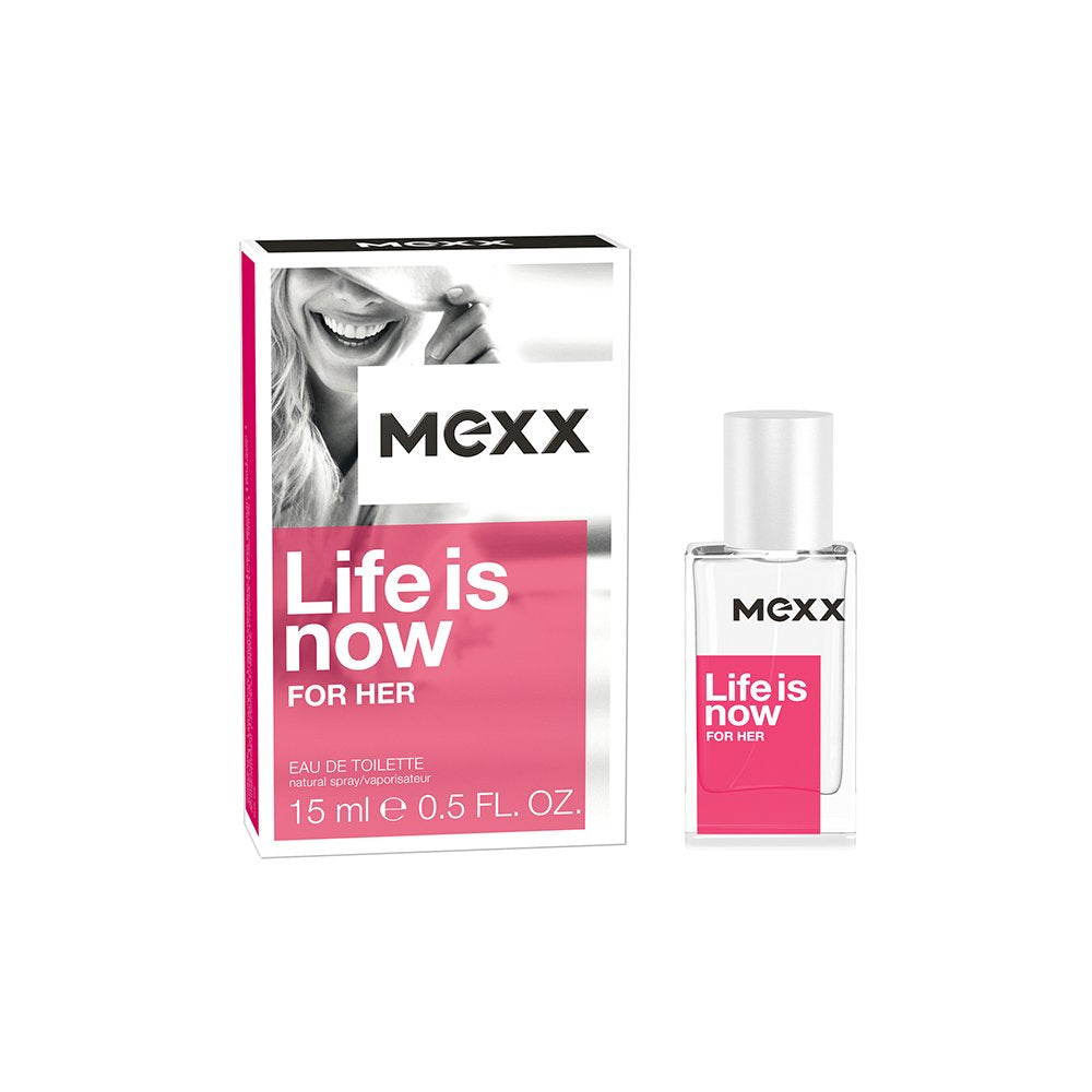 Mexx Life is Now for Her Eau De Toilette 15 ml Femme