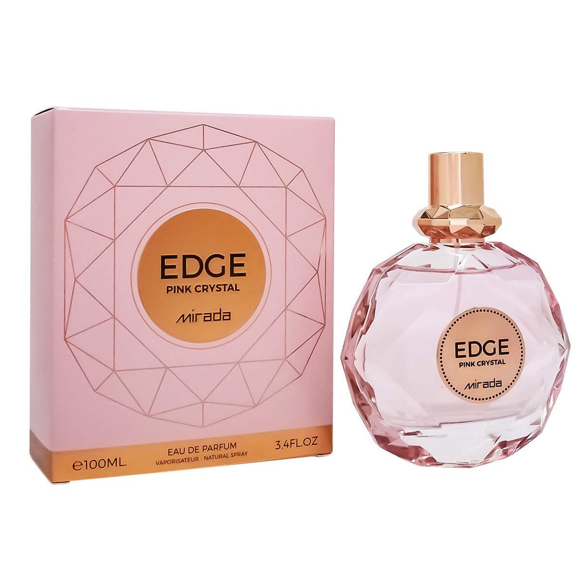 Mirada Edge Pink Crystal Eau de Parfum Femme 100 ml
