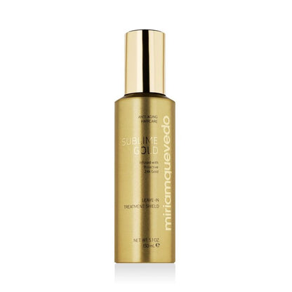 Miriam Quevedo Sublime Gold Haircare Leave-In Treatment Shield Spray capillaire sans rinçage 150ml