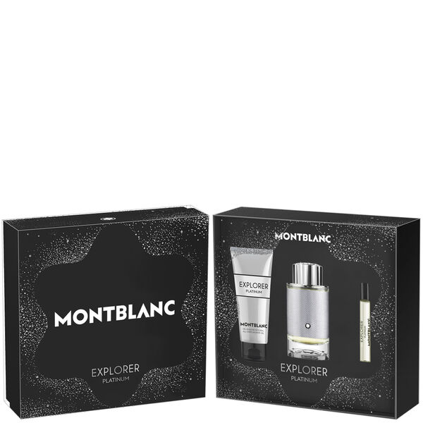 Montblanc Explorer Platinum Eau de Parfum 100ml + EDP 7,5ml + Gel de Ducha 100ml Hombre