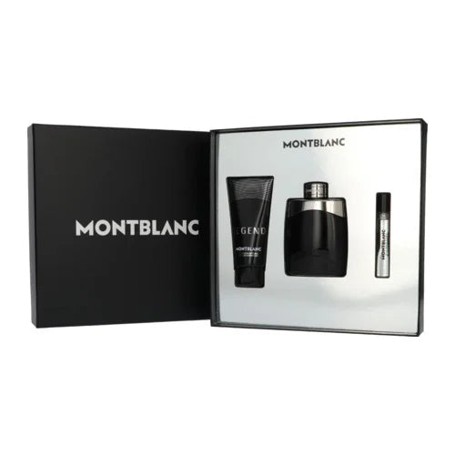 Montblanc Legend for Men Eau De Toilette 100 ml + EDT mini 7.5 ml + Gel douche 75 g
