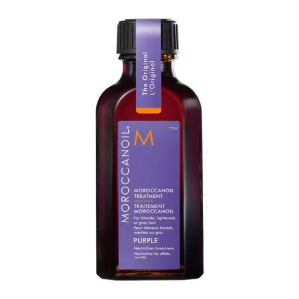 Tratamiento Morado Moroccanoil - para cabello rubio, con mechas o canoso 50 ml