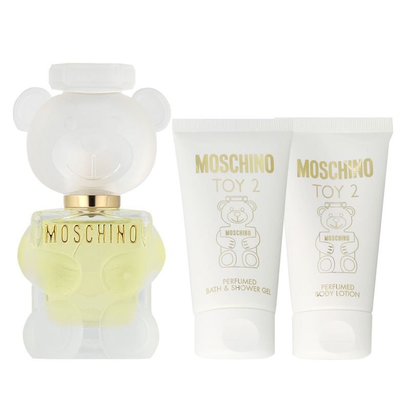 Moschino Toy 2 Eau de Parfum 50 ml + Gel Douche 50 ml + Lait Corps 50 ml Femme