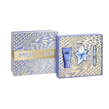 Mugler Angel Coffret Eau de Parfum Rechargeable 50 ml + EDP 10 ml + Lait Corps 50 ml Femme
