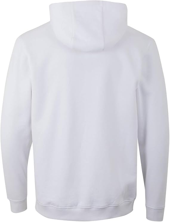 Mukua SF270U Sweat à capuche zippé, blanc, taille M unisexe adulte