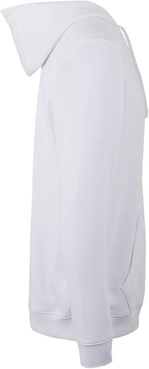 Mukua SF270U Sweat à capuche zippé, blanc, taille M unisexe adulte