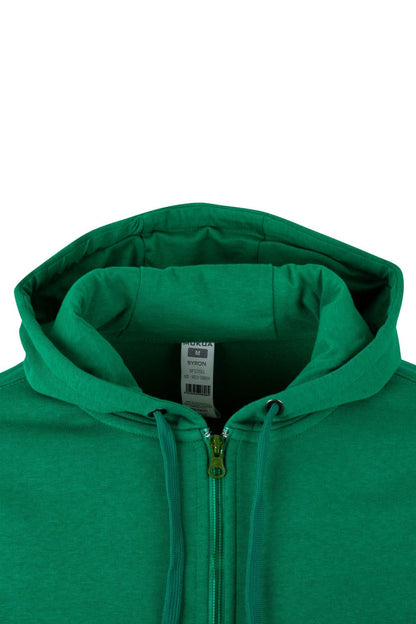 Mukua SF270U Sweat à capuche zippé, vert Kelly, taille S unisexe adulte