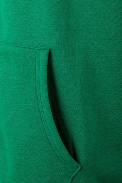 Mukua SF270U Sweat à capuche zippé, vert Kelly, taille S unisexe adulte