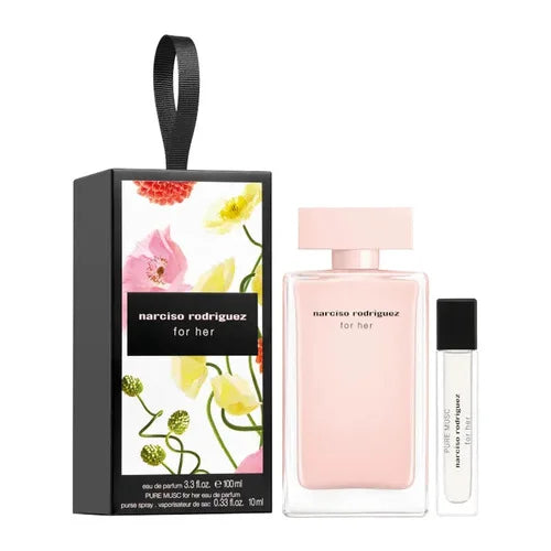 Narciso Rodriguez For Her Eau de Parfum 100 ml + EDP Pure Musc 10 ml