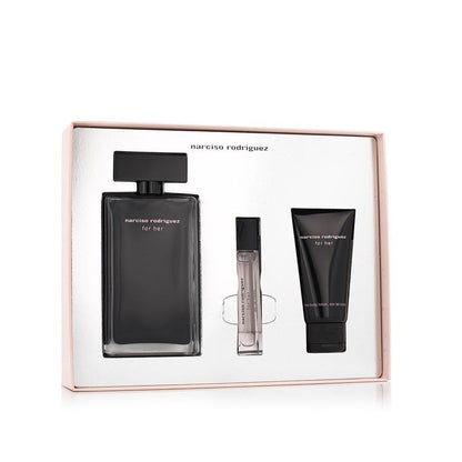 Narciso Rodríguez For Her Eau de Toilette 100 ml + EDT 10 ml + Loción corporal 50 ml