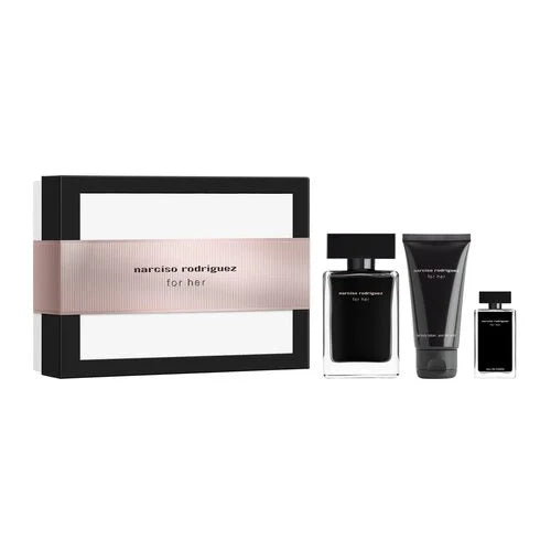 Narciso Rodriguez For Her Eau de Toilette 100 ml + EDT 10 ml + Lait corps 50 ml Femme