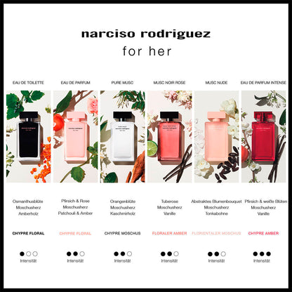 Narciso Rodriguez For Her Musc Noir Rose Eau de Parfum Femme 30 ml