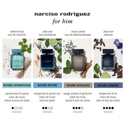 Narciso Rodriguez For Him Bleu Noir Eau de Parfum Homme 100 ml