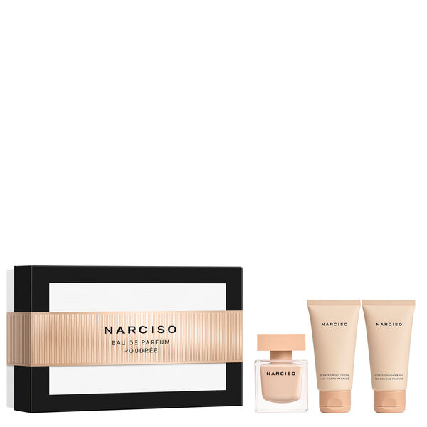 Narciso Rodriguez Narciso Poudrée Eau de Parfum 50ml + Gel douche 50ml + Lait corps 50ml Femme