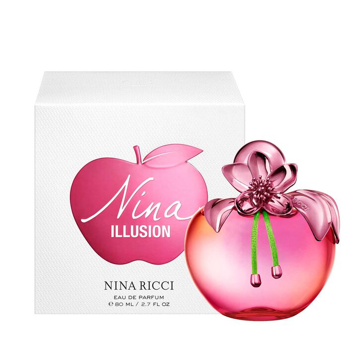 Nina Ricci Nina Illusion Eau de Parfum Femme 80 ml – Parfum Floral Fruité Gourmand