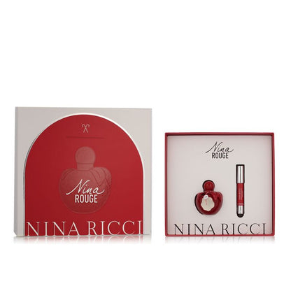 Nina Ricci Nina Rouge Eau de Toilette 50 ml + Rouge à Lèvres 75 ml Femme