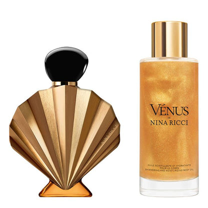 Nina Ricci Vénus Eau de Parfum Rechargeable 50 ml + Huile Corps 100 ml Femme