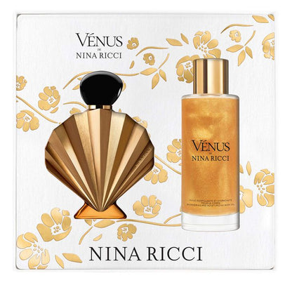Nina Ricci Vénus Eau de Parfum Rechargeable 50 ml + Huile Corps 100 ml Femme