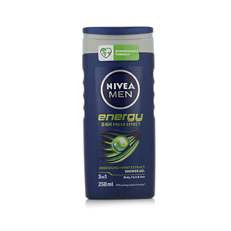 Nivea Men Energy Gel Douche 3 en 1 250ml Homme