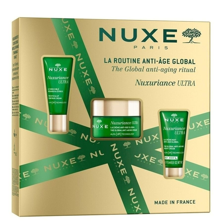 NUXE Nuxuriance Ultra Coffret La Routine Anti-Âge Global – 3 Soins Visage