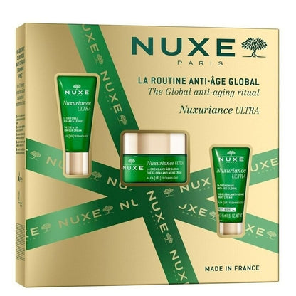 NUXE Nuxuriance Ultra Coffret La Routine Anti-Âge Global – 3 Soins Visage