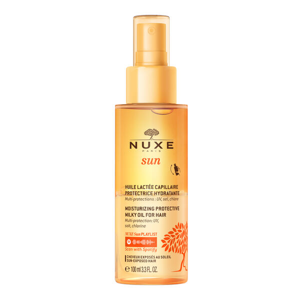 Nuxe Sun Huile Lactée Capillaire Tous types de cheveux 100 ml