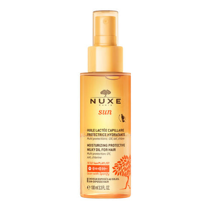 Nuxe Sun Huile Lactée Capillaire Tous types de cheveux 100 ml