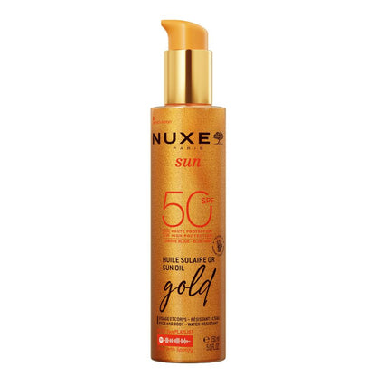 Nuxe Sun Huile solaire or haute protection SPF 50 150ml