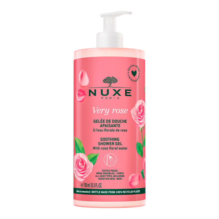 Nuxe Very Rose Gelée de Douche Apaisante 750 ml