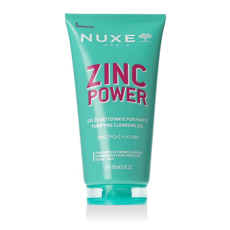 Nuxe Zinc Power Gelée Nettoyante Purifiante 150ml