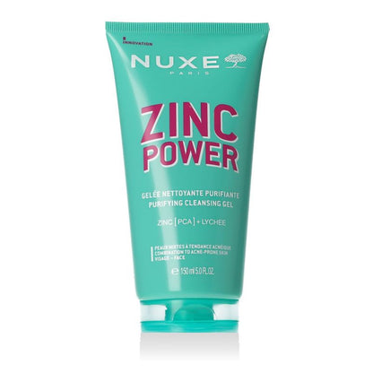 Nuxe Zinc Power Gelée Nettoyante Purifiante 150ml
