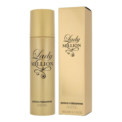 Paco Rabanne Lady Million Deodorant Spray 150 ml