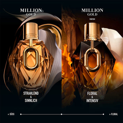 Paco Rabanne Million Gold Parfum Femme 30 ml – Parfum Floral Boisé Sensuel
