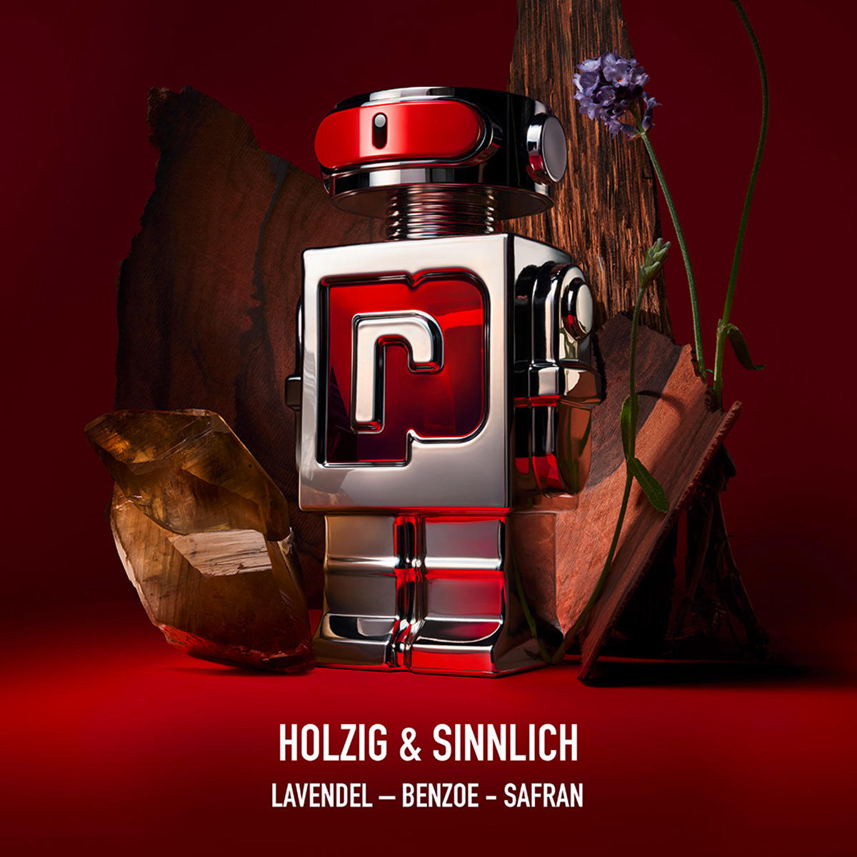 Paco Rabanne Phantom In Red Parfum Homme 150 ml : Intensité Futuriste & Séduction Vibrante