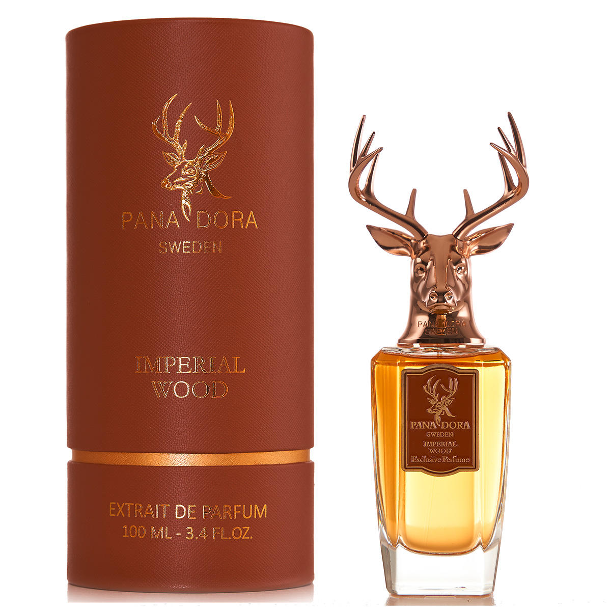 Pana Dora Imperial Wood Extrait de Parfum 100 ml Unisexe – Parfum Boisé Oriental de Luxe