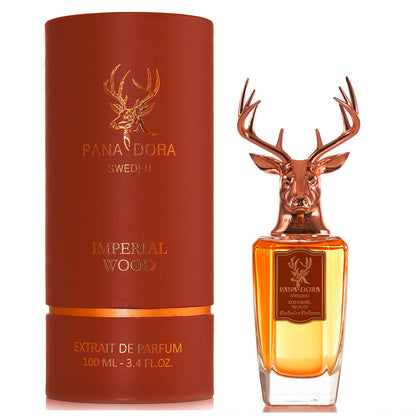 Pana Dora Imperial Wood Extrait de Parfum 100 ml Unisexe – Parfum Boisé Oriental de Luxe