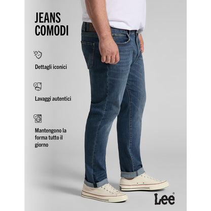 Pantalon Lee Slim Fit MVP pour homme, bleu (King Blue), taille 42W / 34L