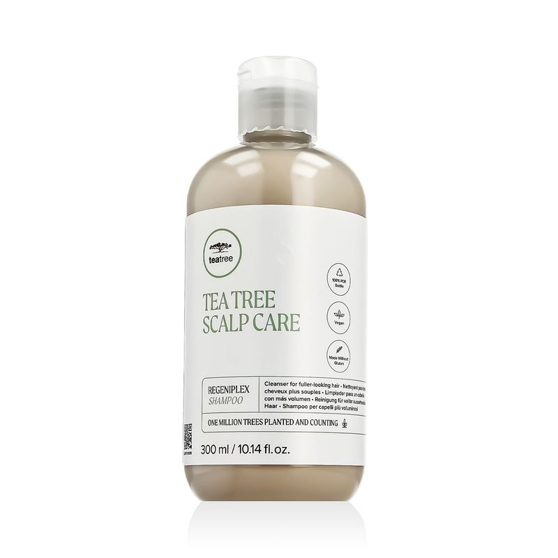Paul Mitchell Tea Tree Scalp Care Regeniplex Shampooing 300 ml – Cheveux Plus Épais & Cuir Chevelu Revitalisé