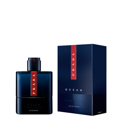 Prada Luna Rossa Ocean Eau de Parfum Homme 100 ml : l’élégance intense entre fraîcheur marine et sophistication boisée