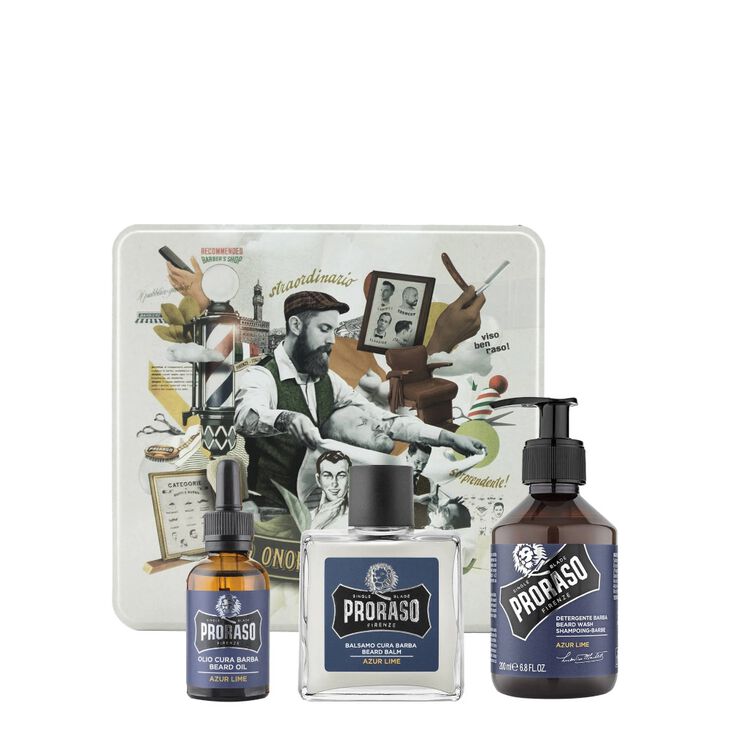 Proraso coffret barbe Azur Lime