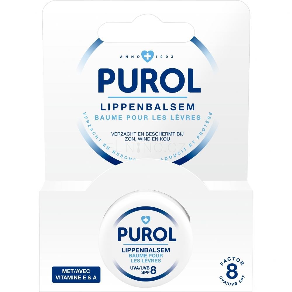 Purol Baume pour les Lèvres SPF 8 5 ml
