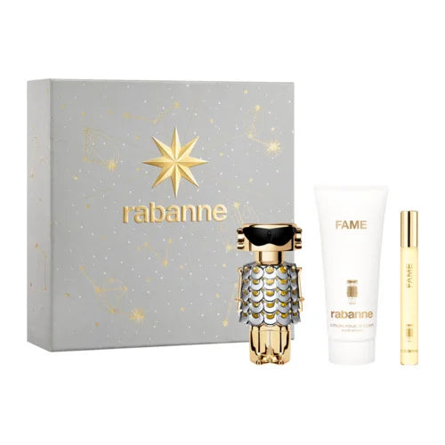 Rabanne Fame Eau de Parfum 50 ml + EDP 10 ml + Lait corps 100 ml Femme