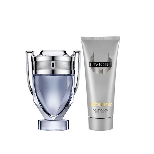 Rabanne Invictus Eau de Toilette 100 ml + Gel douche 100 ml Homme