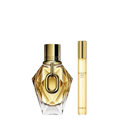 Rabanne Million Gold For Her Eau de Parfum 50 ml + EDP 10 ml Femme