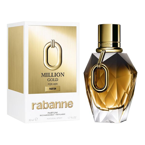 Rabanne Million Gold For Her Parfum Rechargeable 50 ml Femme